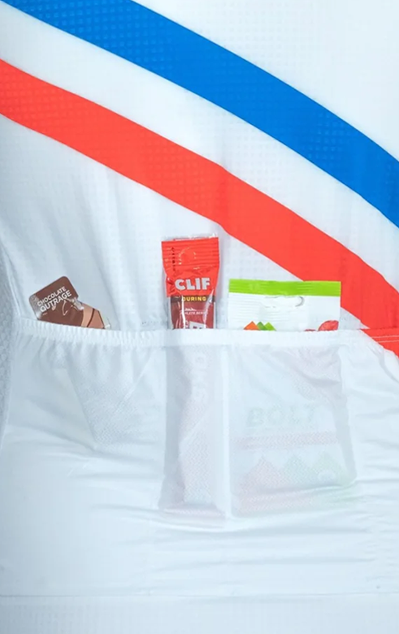 Race Sleeveless Full Zip Jersey White