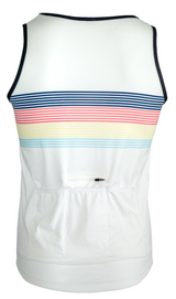 Dirt Tank Top White Stripes
