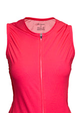 Womens Sleeveless Cycling Jersey in Pink