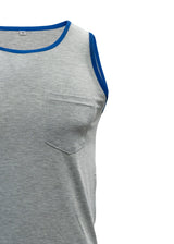Cycling Surf Tank Top in Gray