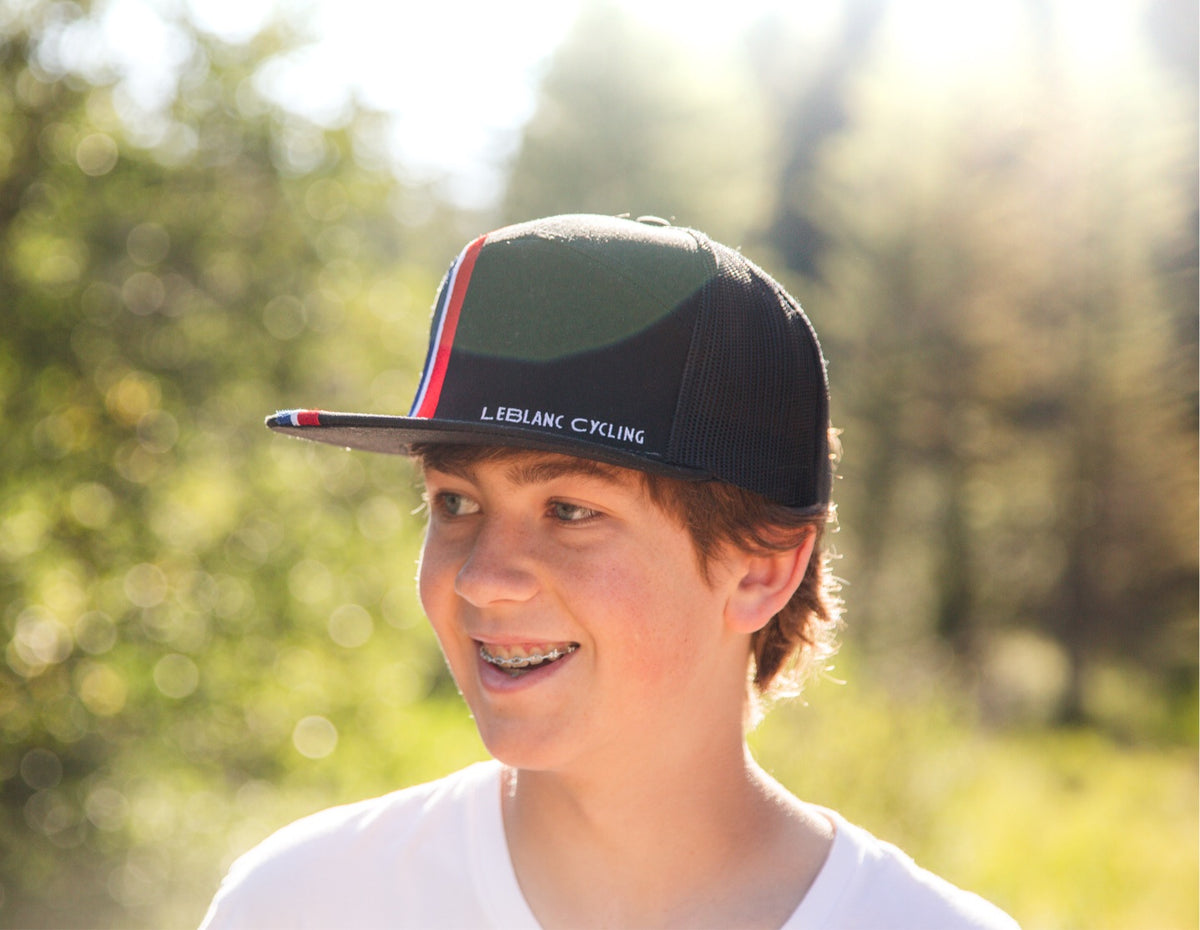 LeBlanc Cycling Trucker Hat 7 panel