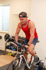 Summer Extra Hot Red Mesh Tank Top