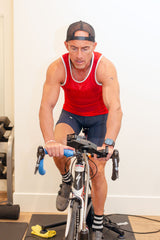 Summer Extra Hot Red Mesh Tank Top
