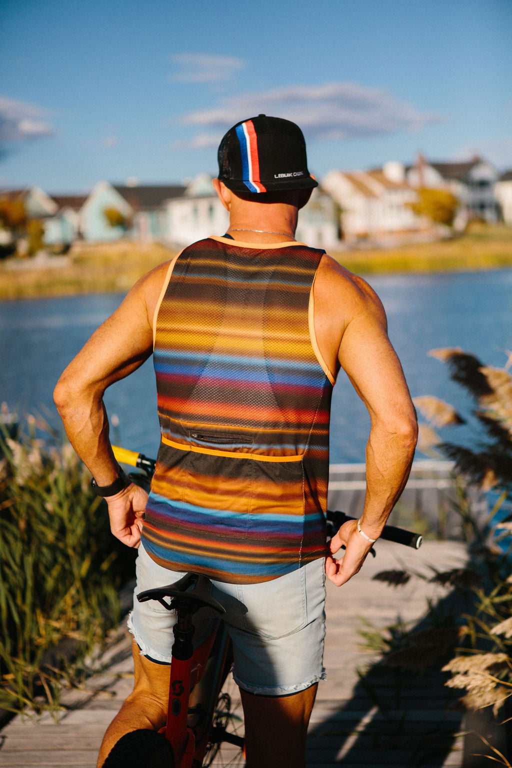 Dirt Tank Top Dark Sunrise