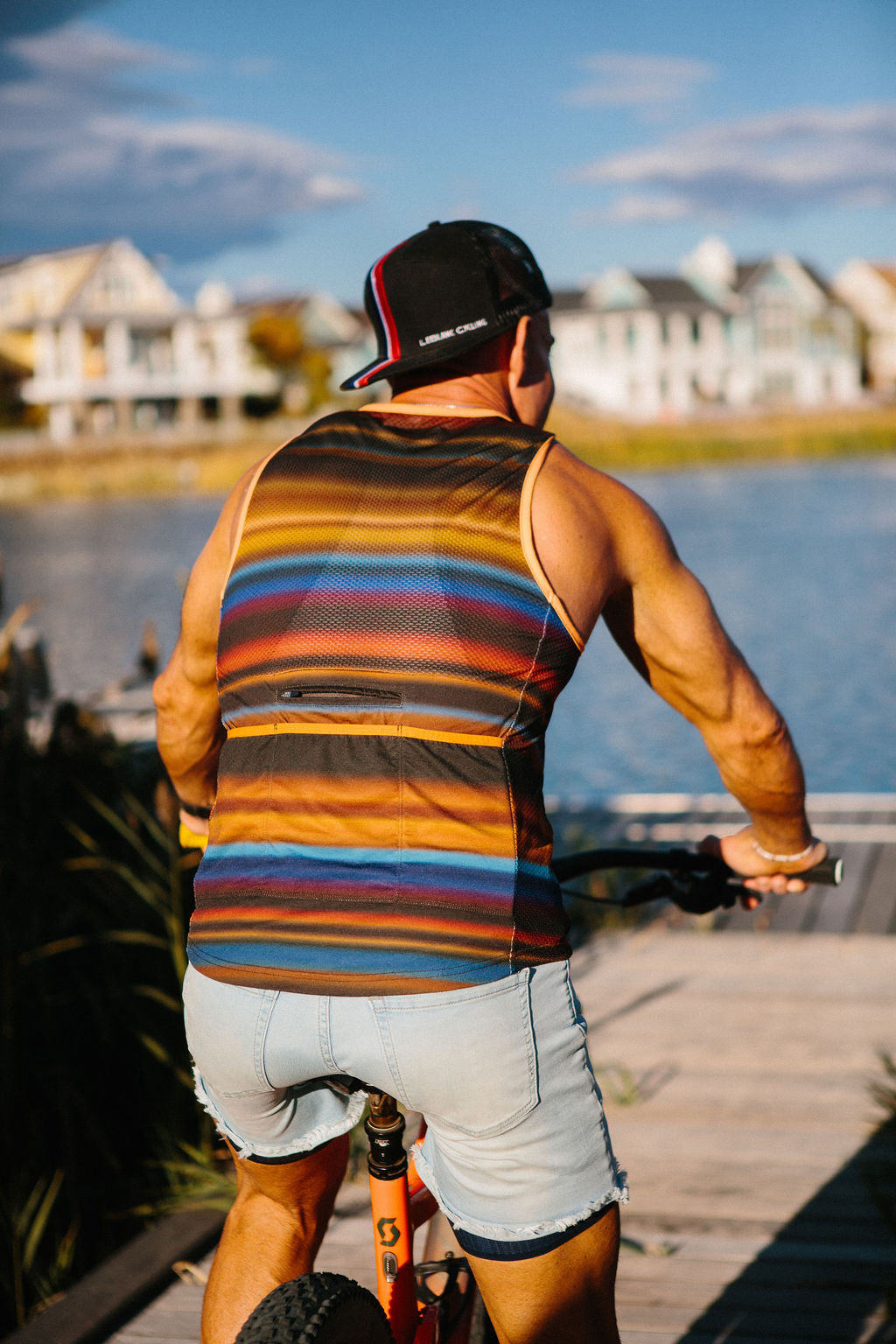 Dirt Tank Top Dark Sunrise