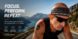 Cycling Head Band Black Animal Print