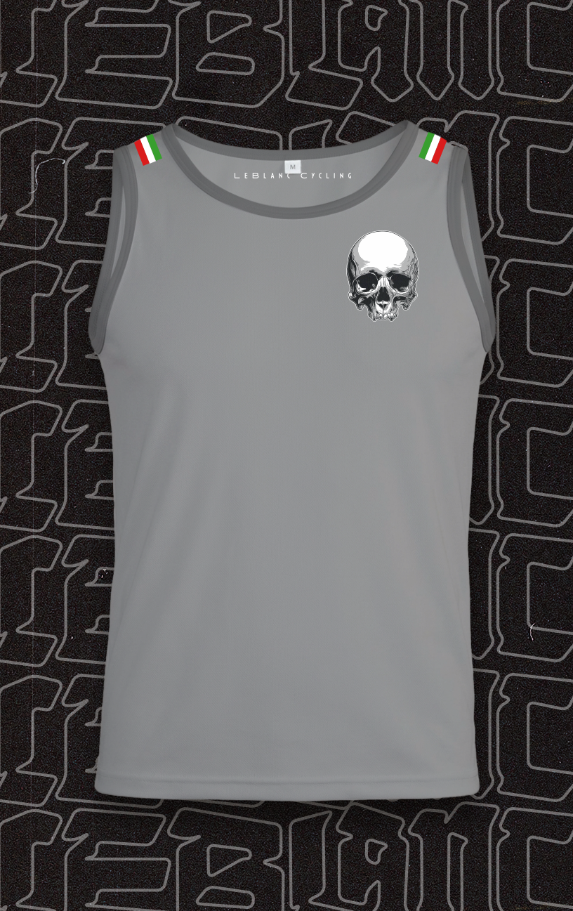 Dirt Tank Gray Skull Fortis Fortuna
