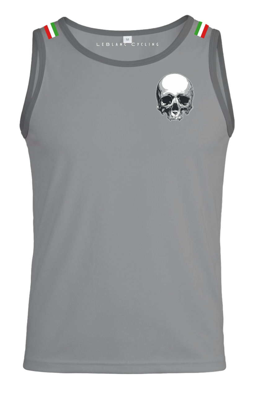 Dirt Tank Gray Skull Fortis Fortuna
