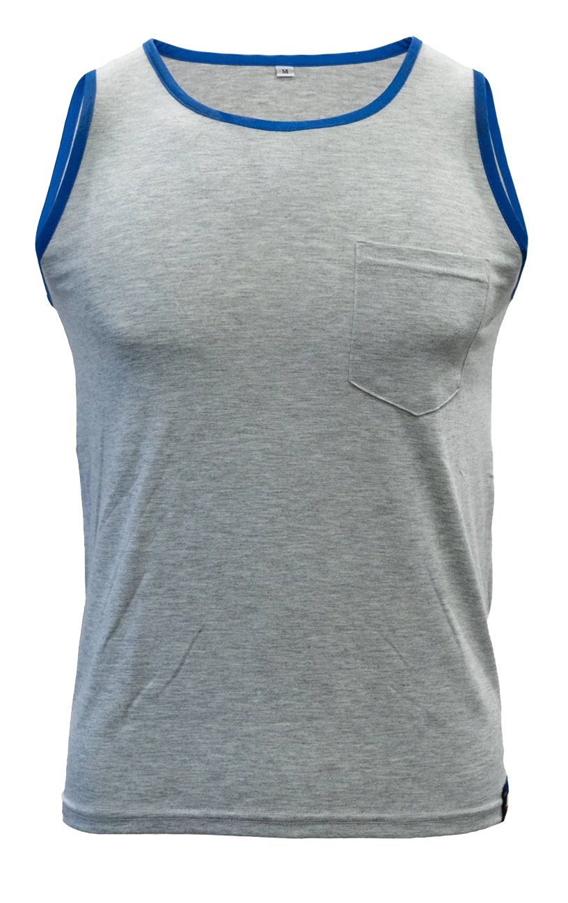 Dirt Surf Tank Top in Gray