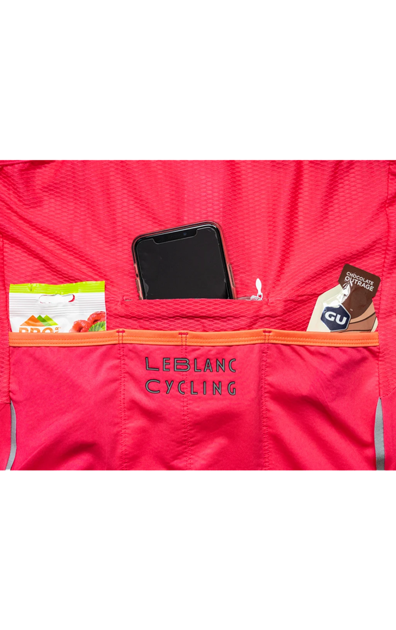 Womens Sleeveless Cycling Jersey in Pink