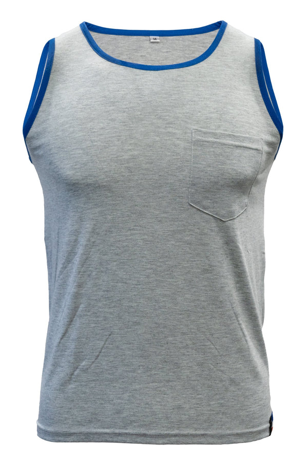 Cycling Surf Tank Top in Gray