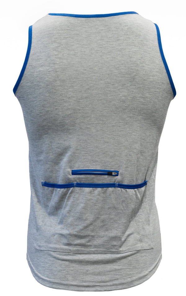 Cycling Surf Tank Top in Gray