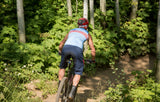 Older version Sleeveless Cycling Jersey with Pockets and Zipper in Baby Blue